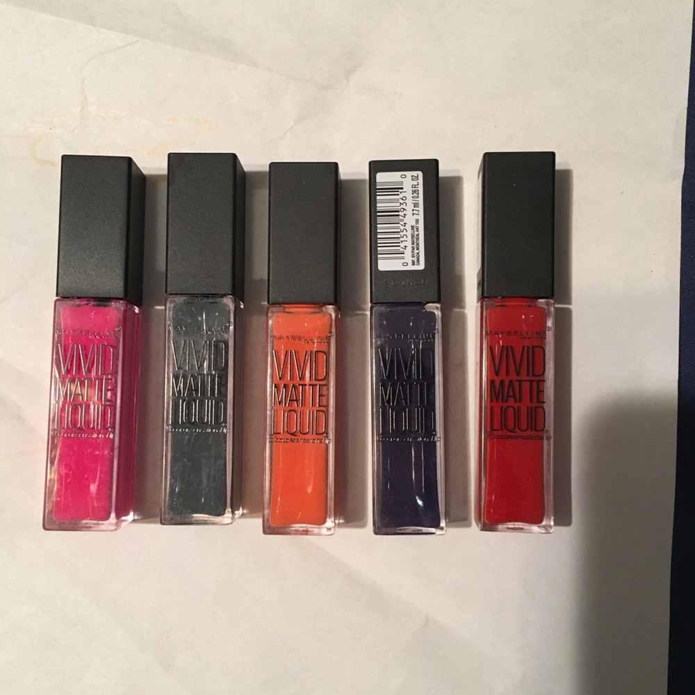 Matte liquid lip color